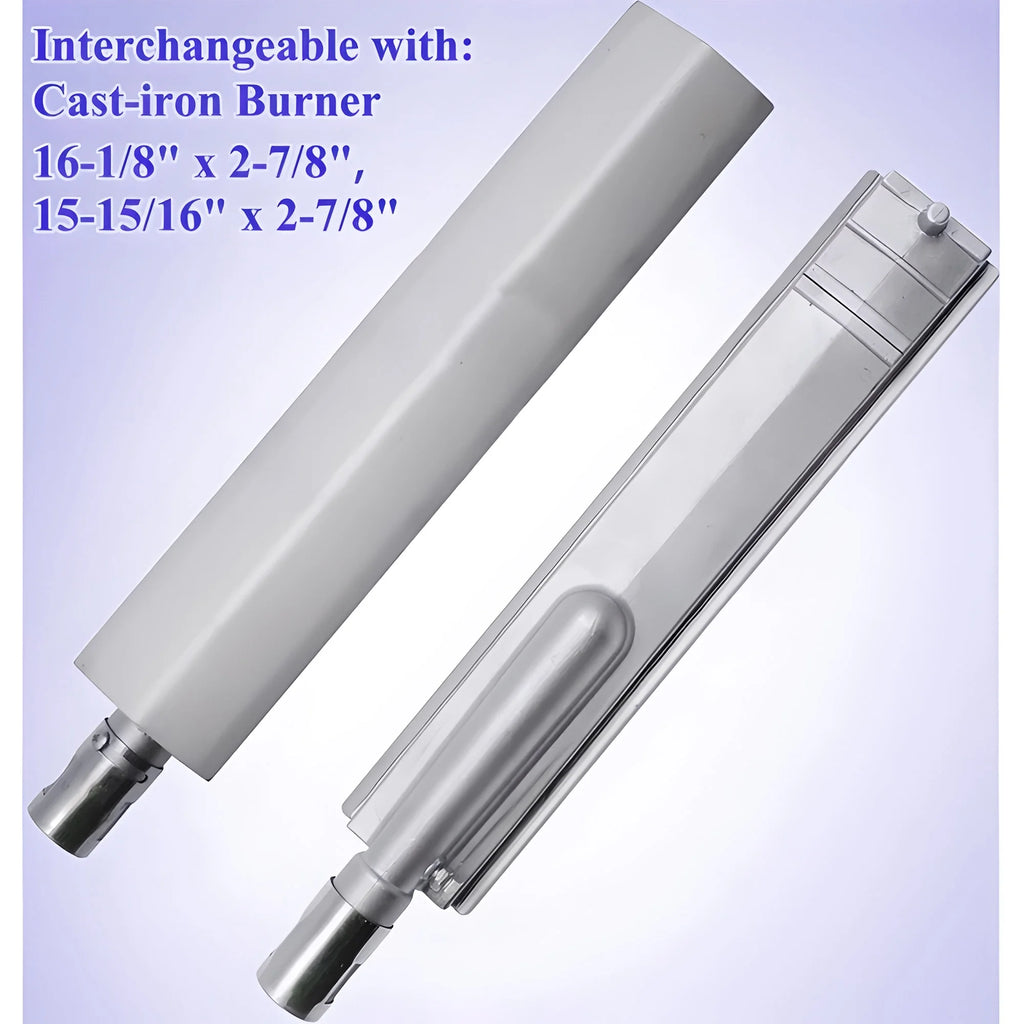 Set of Four Heavy Duty Cast Stainless Steel Burners for Gas Grills Q486