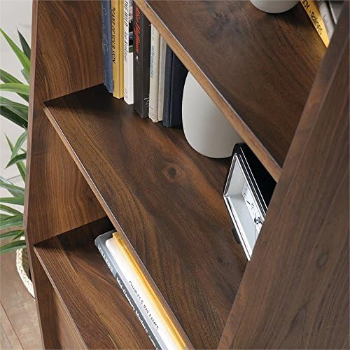 Vintage Wood 3 Shelf Bookcase with File Drawer N3282