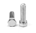 3/4x22-10 x 2x22 Coarse Thread Grade 5 Hex Tap Bolt Medium Carbon Steel Zinc Plated T533535
