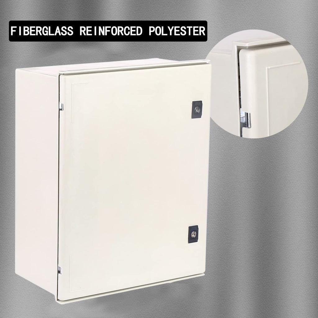 Fiberglass Wall-Mounted Electrical Enclosure IP65 NEMA 3X E555