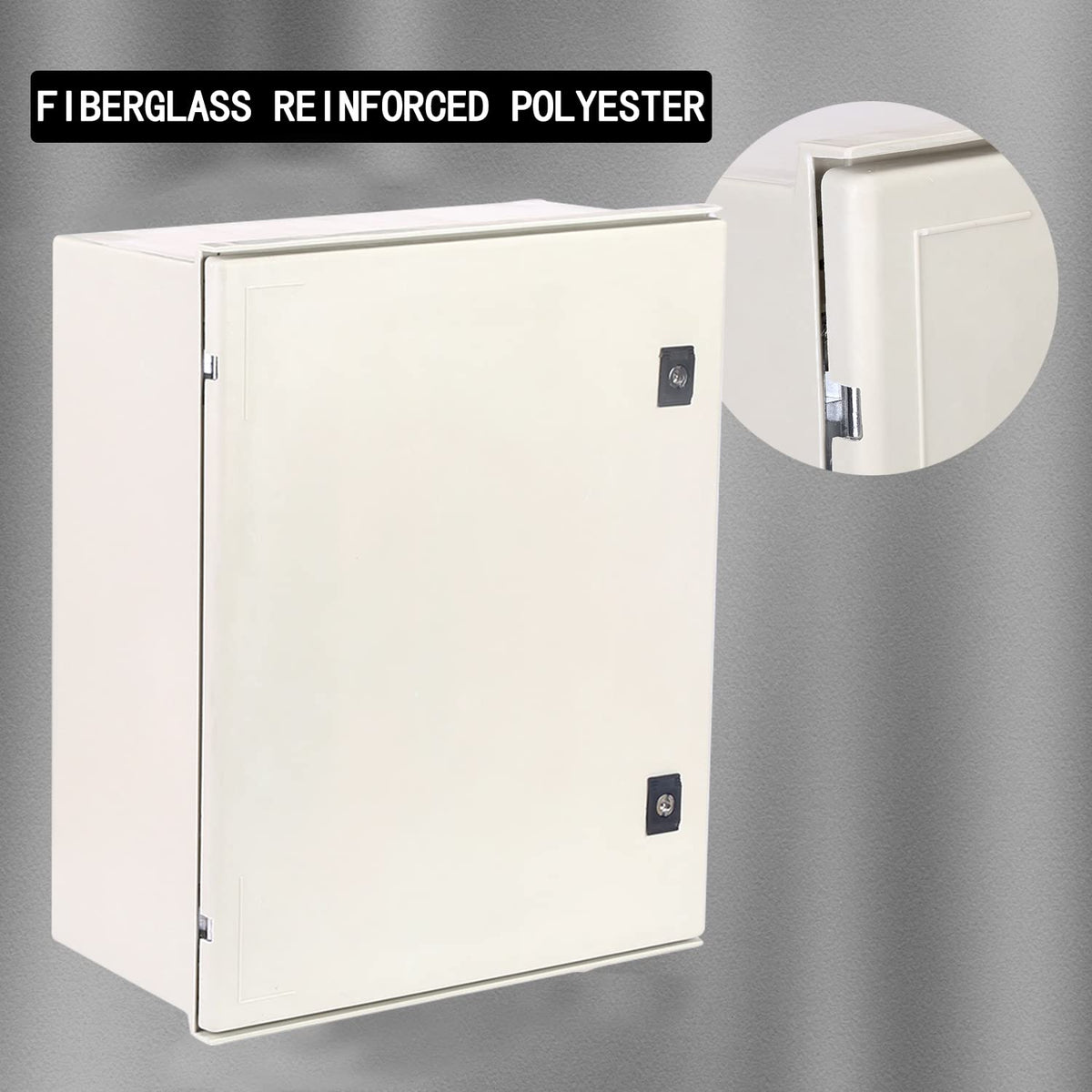 Fiberglass Wall-Mounted Electrical Enclosure IP65 NEMA 3X E555