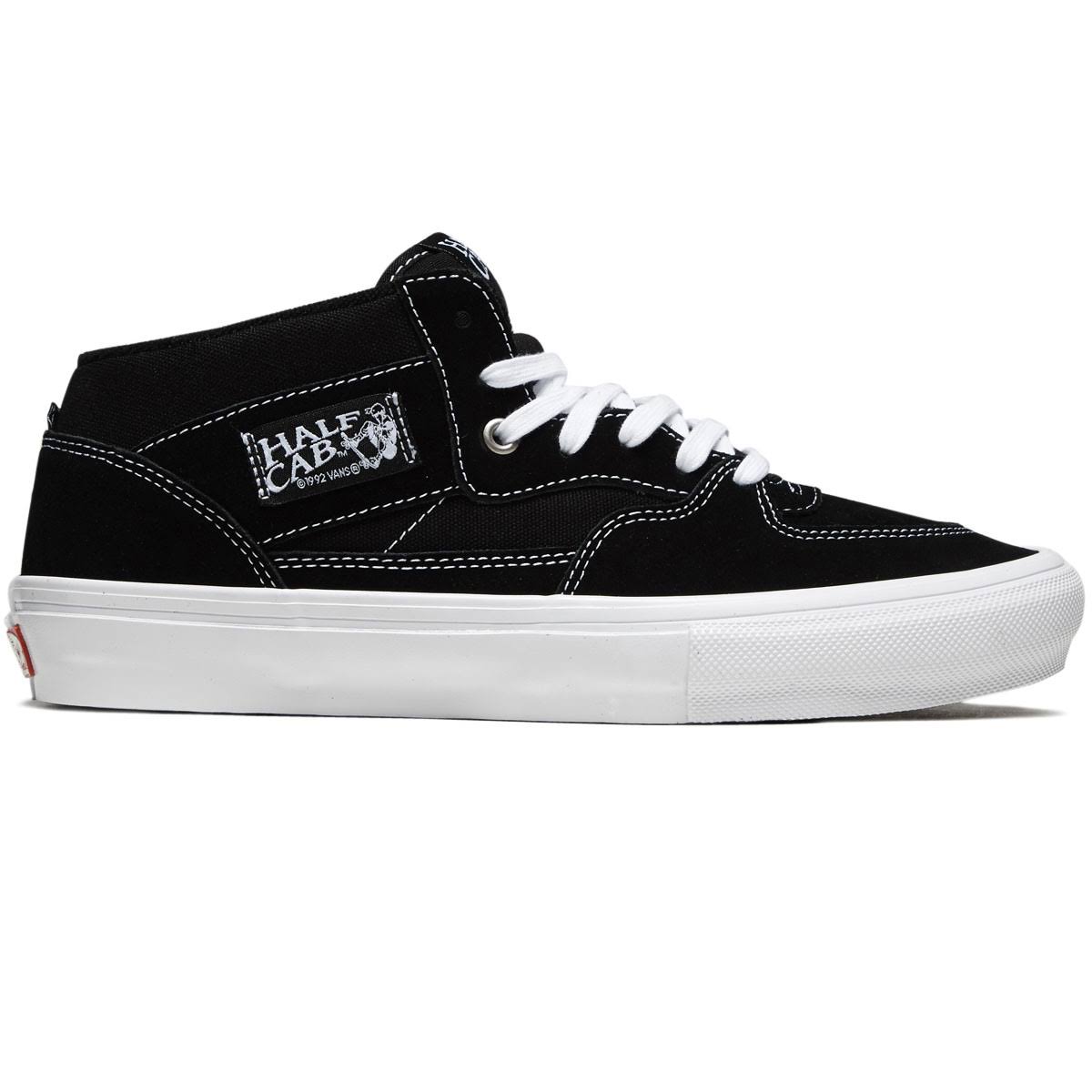 Skate Half Cab (Black / White) 5 V4107