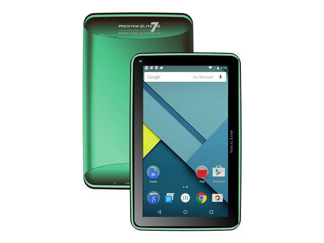 Green 7-Inch 16GB Android Tablet with Bumper J438