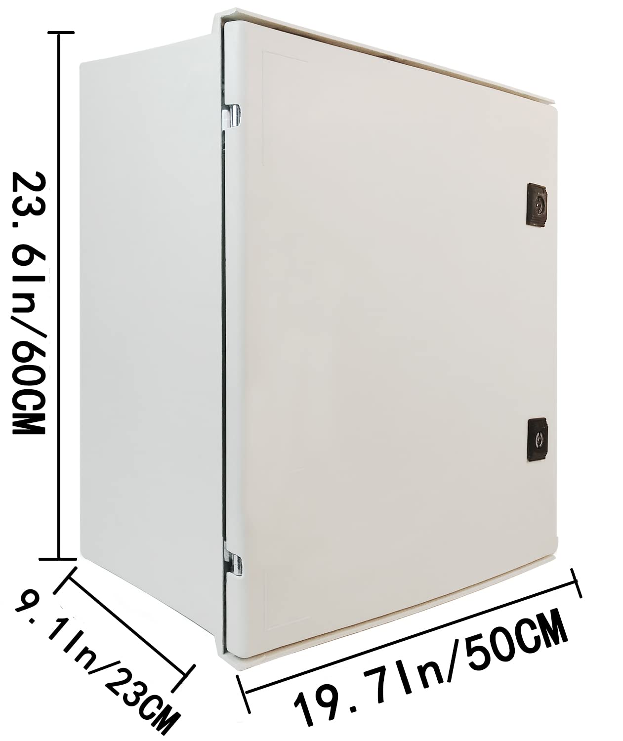 Fiberglass Wall-Mounted Electrical Enclosure IP65 NEMA 3X E555