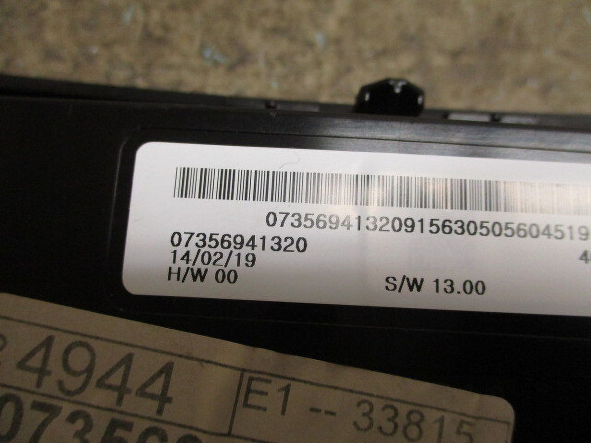 OEM Jeep Renegade Climate Control Heater Temperature Control H108348