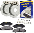 Rear Brake Kit Calipers Rotors Ceramic Pads H81741
