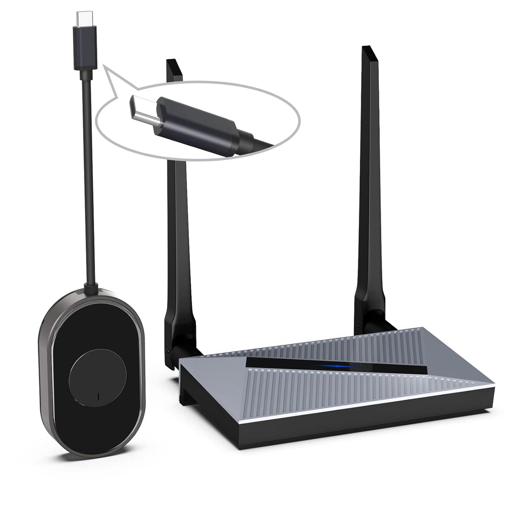 Wireless HDMI Transmitter and Receiver for Streaming Video/Audio to HDTV/Projector Grey J2475