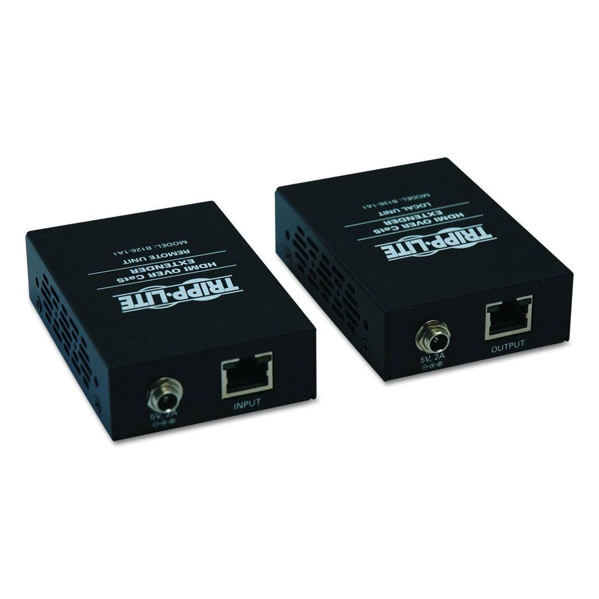 HDMI Over Cat5-Cat6 Extender Kit, Power Over Cable, 1080p 60 Hz B374918