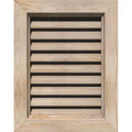 Primed Vertical Gable Vent F8813