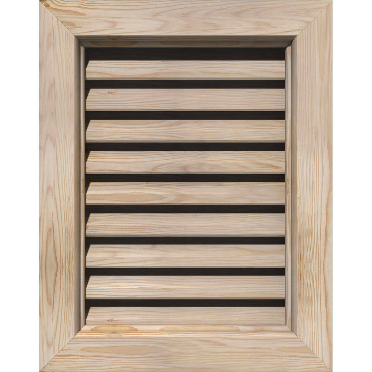 Primed Vertical Gable Vent F8813