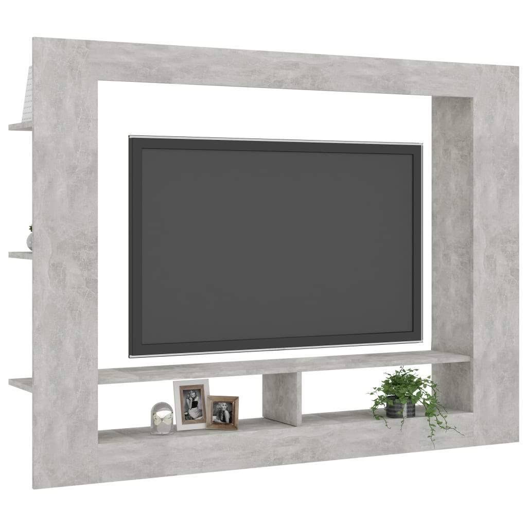 Gray TV Cabinet Chipboard D606