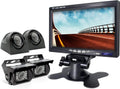 Backup Camera with Monitor 4 Channels Split Screen Wired Camera V581161