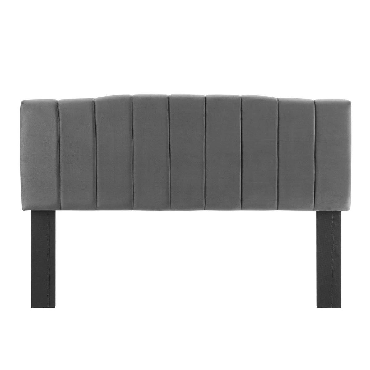 Mint Channel Tufted Velvet Headboard O46575