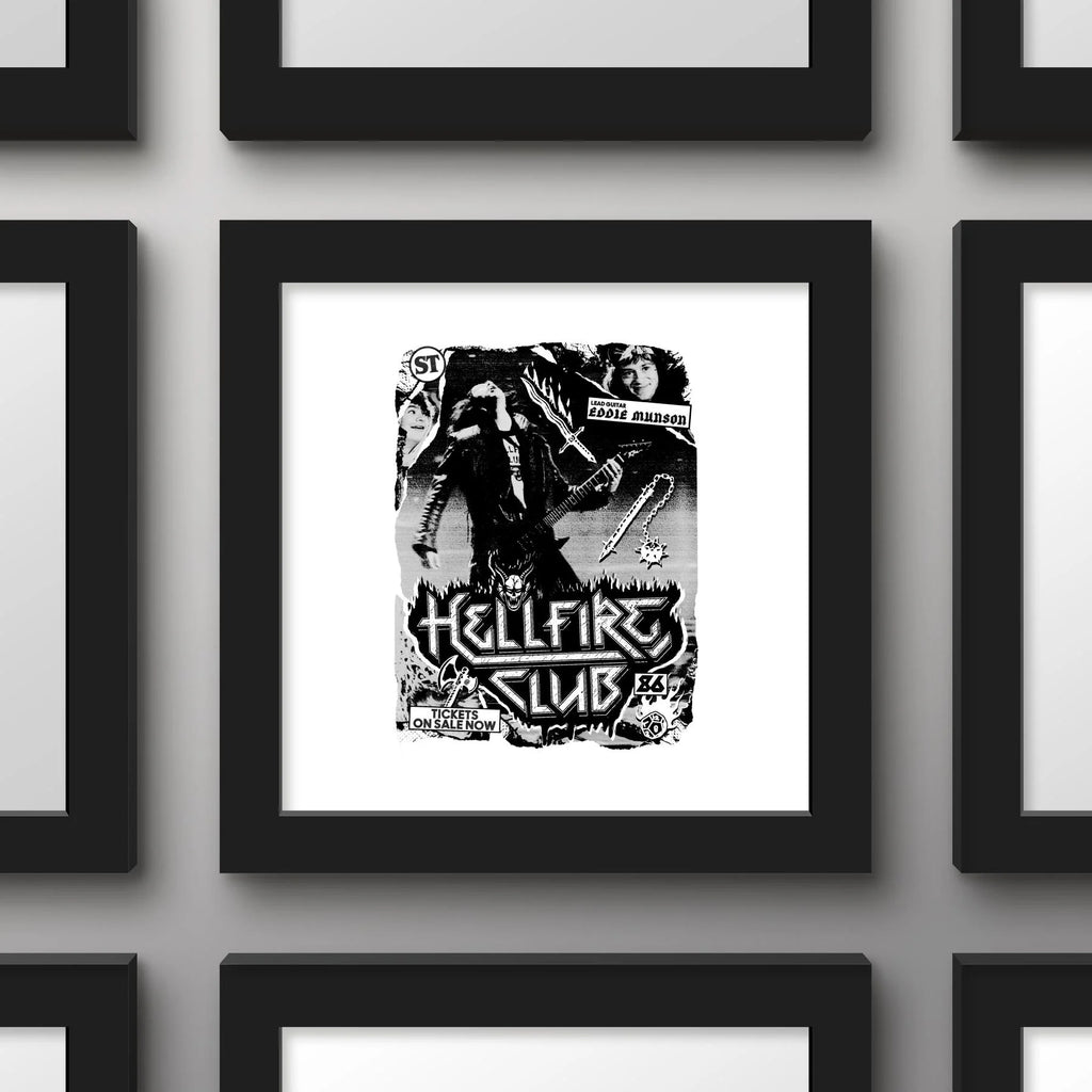 Black Framed Wall Art, 12" x 12" X611907