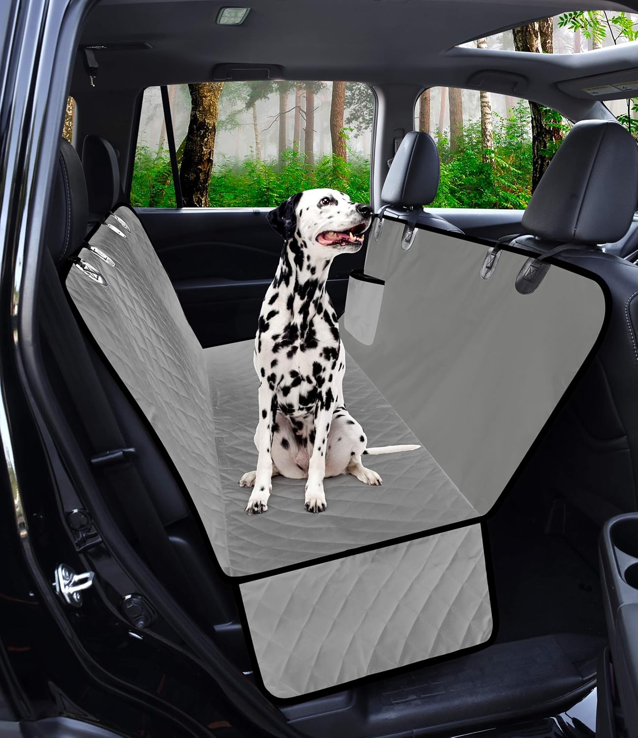 Grey Waterproof Nonslip Dog Seat Cover M187680