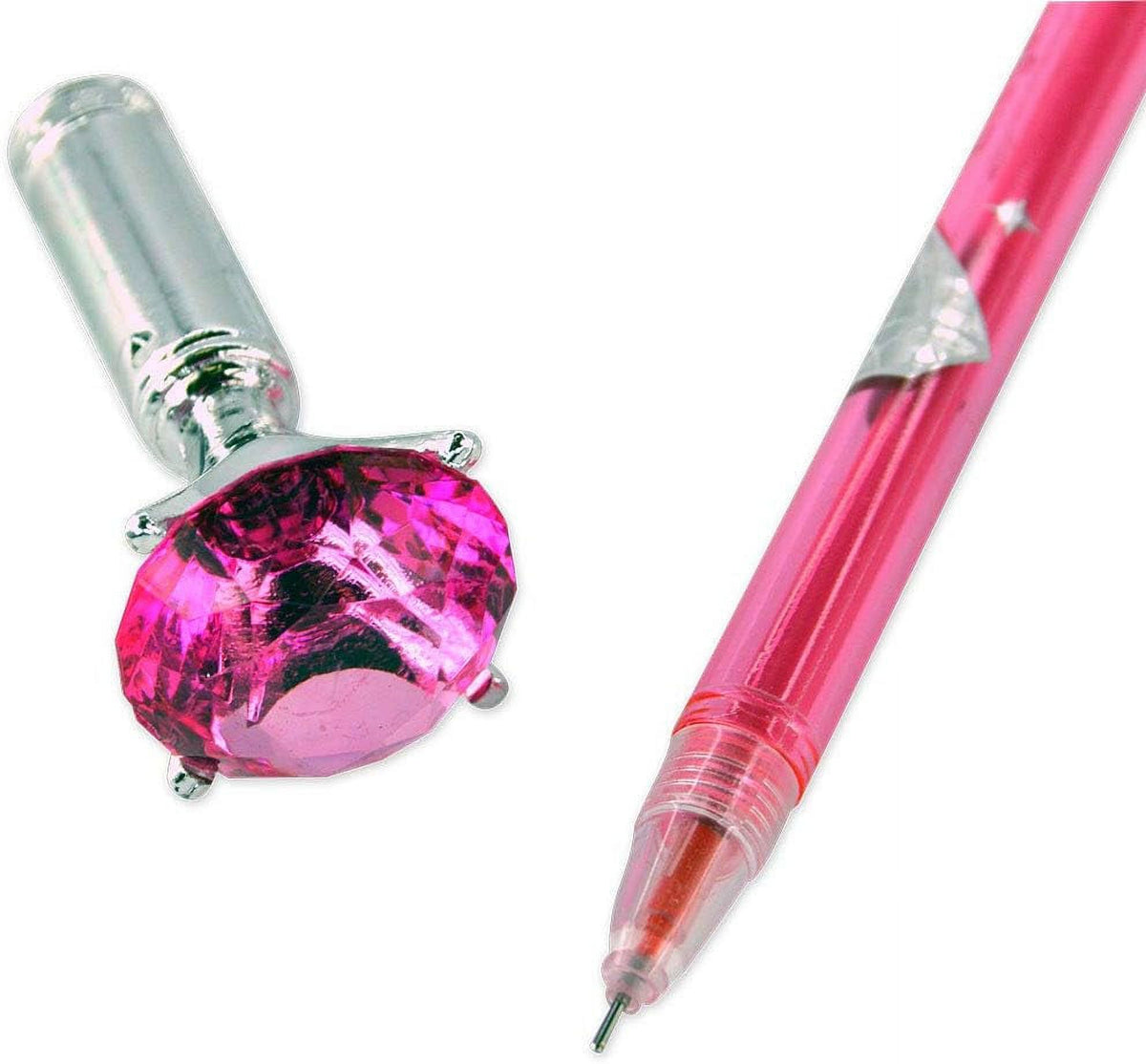 24 Pc Gel Pens with Rhinestone Topper A5335