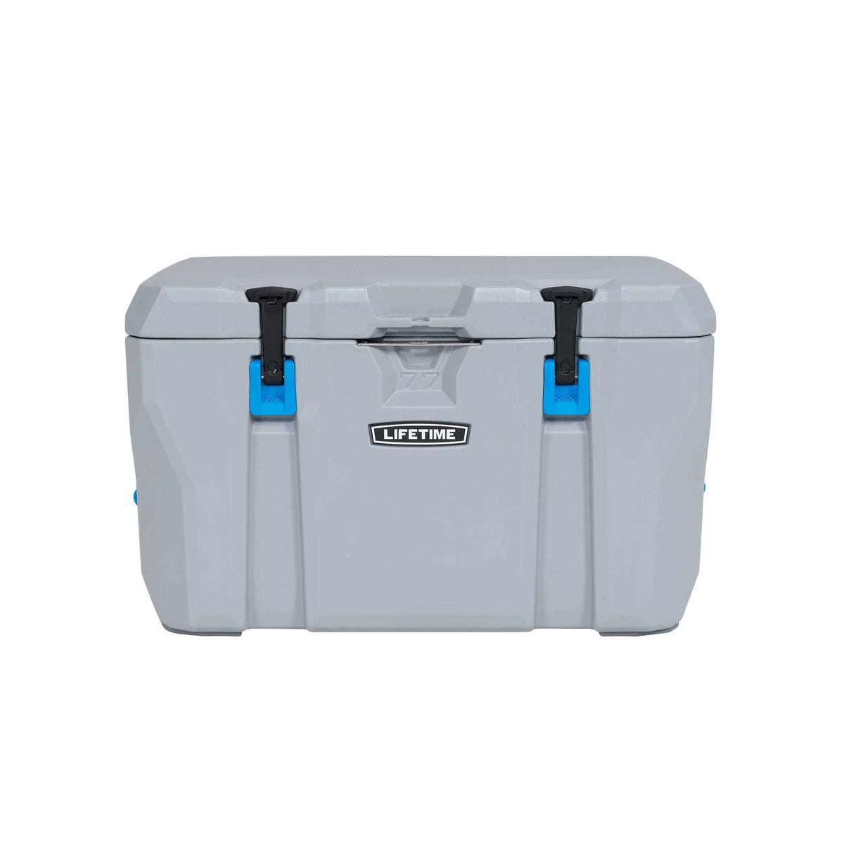 77 Quart Polyethylene Cooler, Light Gray T6031