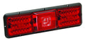 Red LED Taillight with Black Base W498