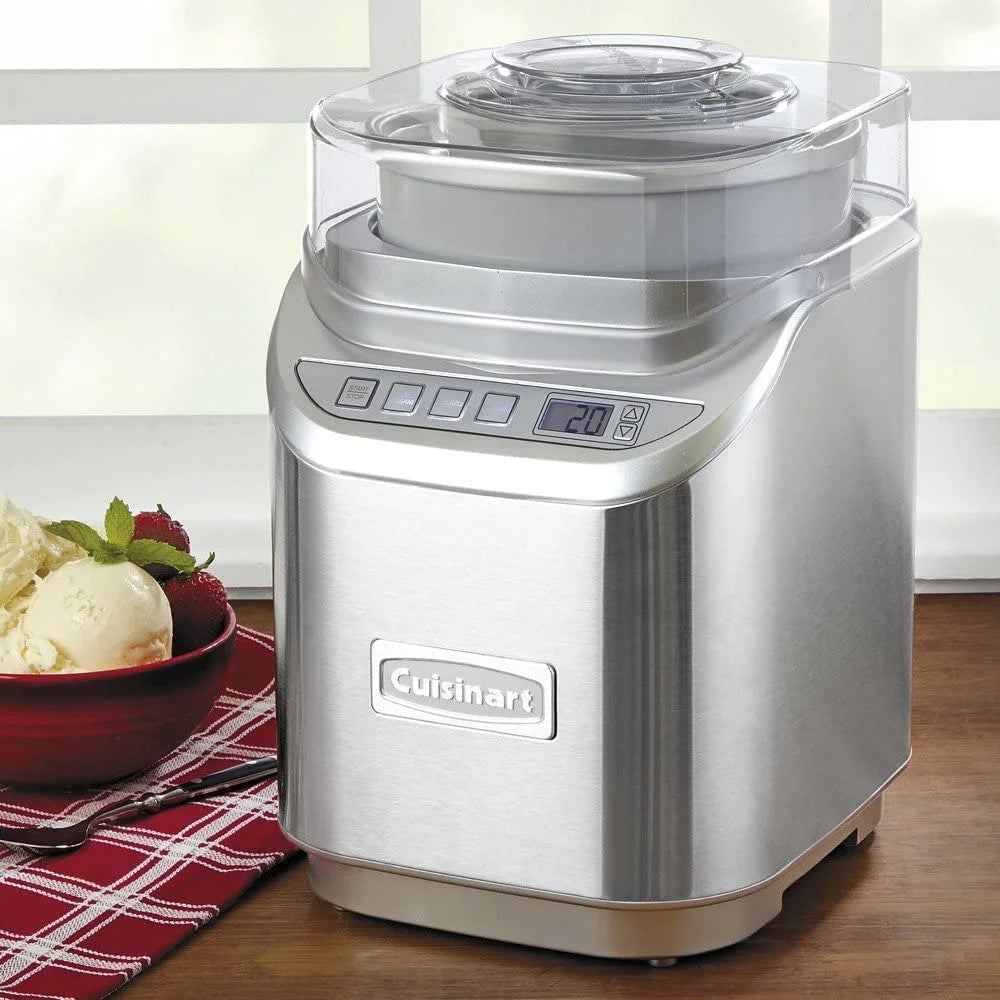 2 Quart Ice Cream Maker Silver K39034