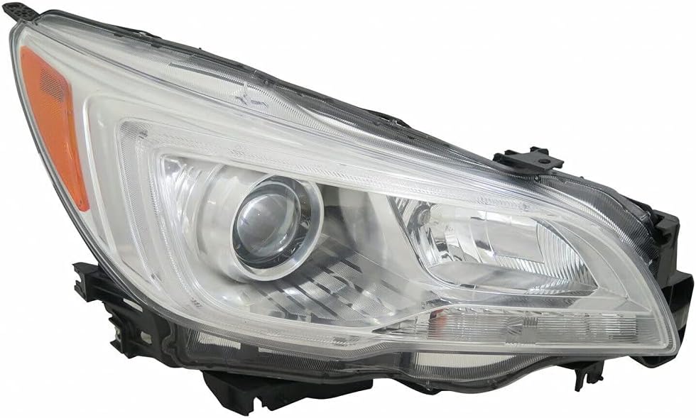 Headlight Assembly for Subaru Legacy 2015-2017 Driver Side Chrome A54411