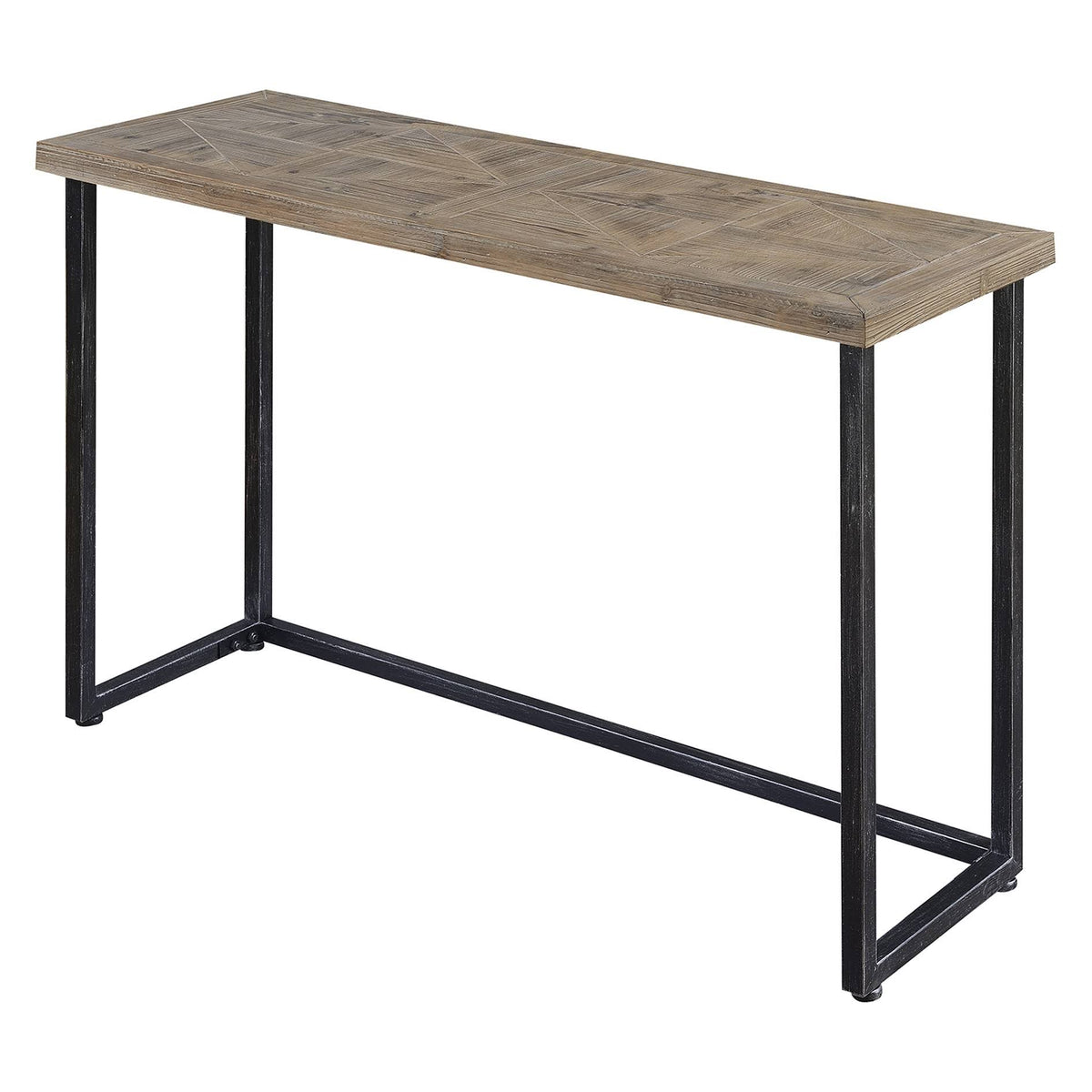 Parquet Console Table Natural/Black C8192