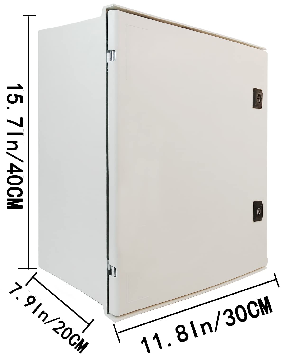 Fiberglass Wall-Mounted Electrical Enclosure IP65 NEMA 3X E555