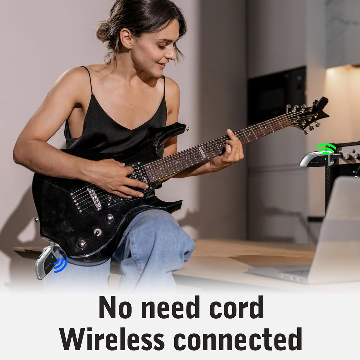 Wireless Guitar System with Charging Case N955680