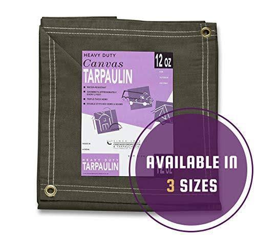 Olive Drab 21 oz Canvas Tarpaulin S88658