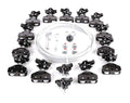 Festoon System Kit, 1/4 in Rope, L 80 ft O605