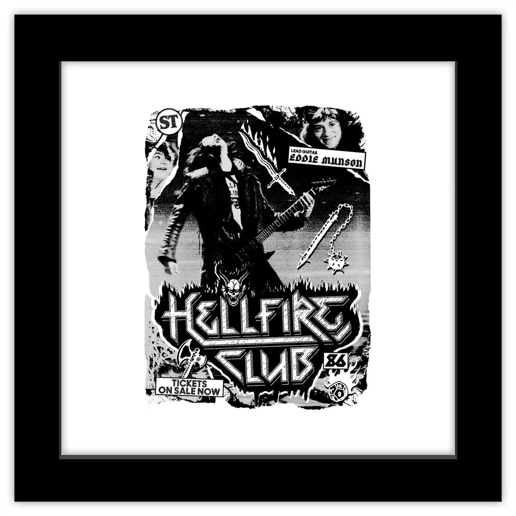 Black Framed Wall Art, 12" x 12" X611907