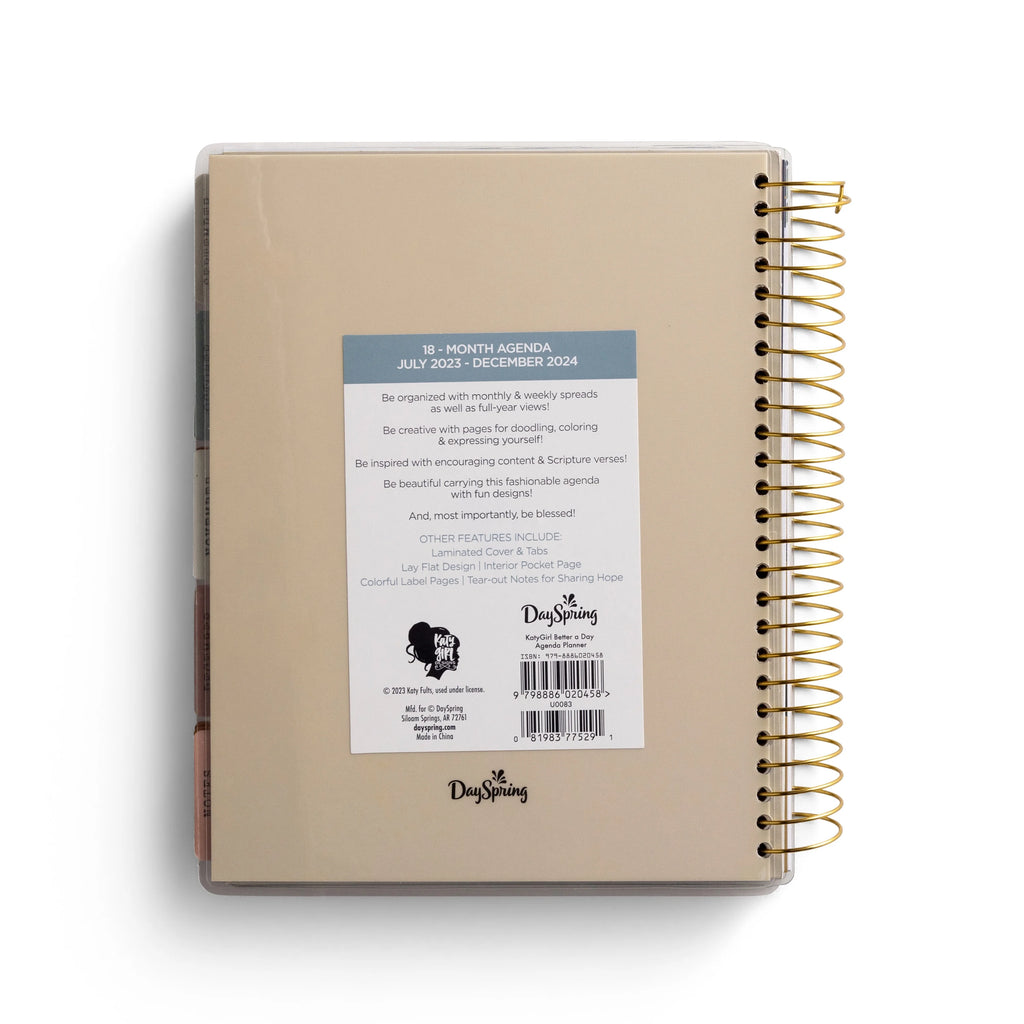 18 Month Devotional Planner (Spiral Bound) Z400361