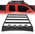 Roof Rack Cargo Carrier Crossbars Basket with LED Lights for Toyota Tacoma 05-22 Access Cab 2nd 3rd Gen Pickup Truck L931