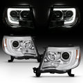 Chrome Projector Headlight Assembly L+R L405778