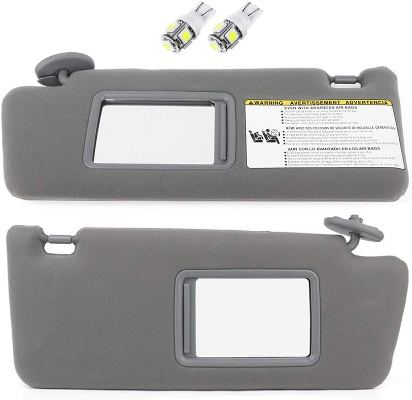 Gray Sun Visor Assembly Pack of 2 K76916