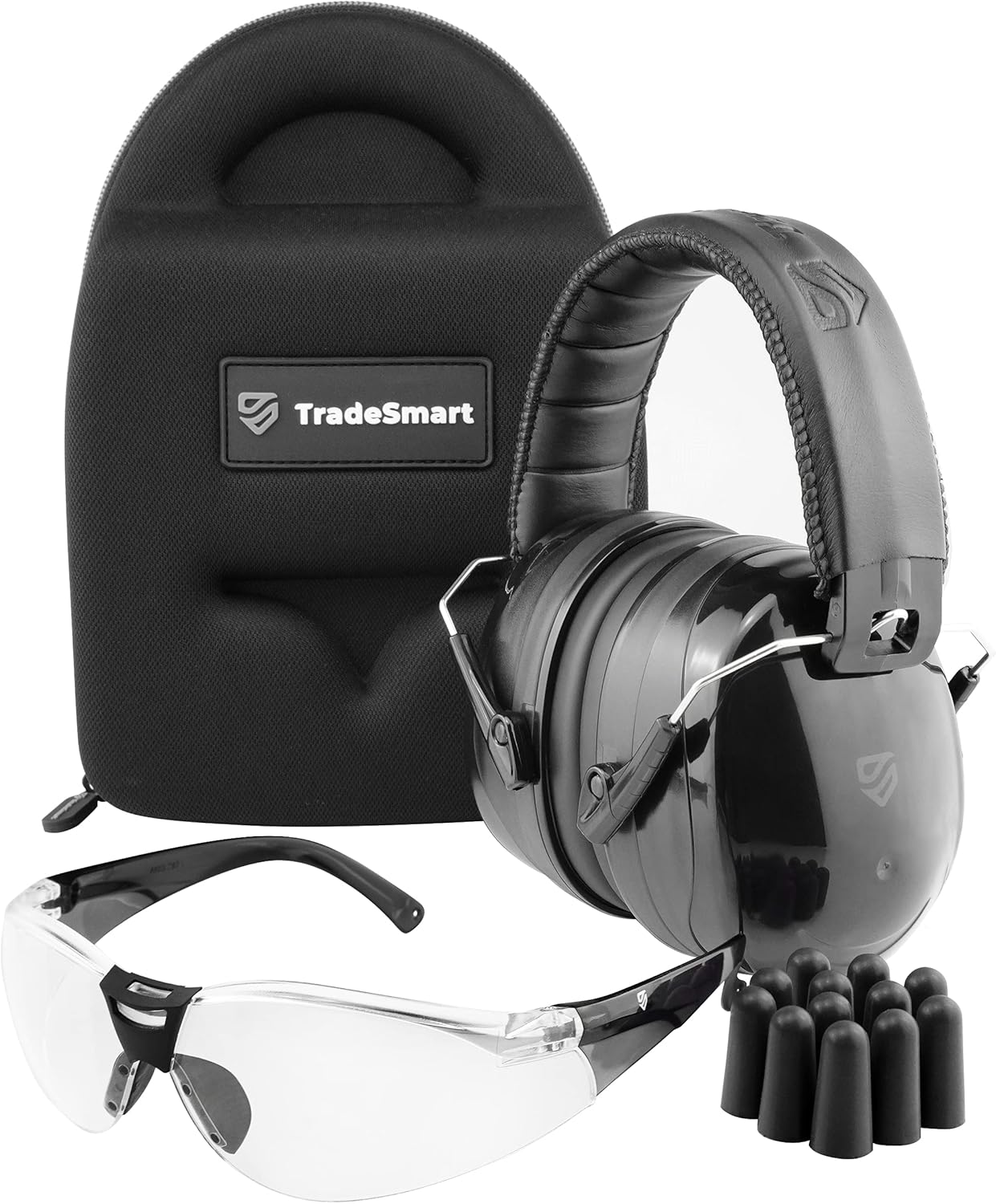 Shooting Earmuffs, Glasses, Earplugs, Protective Case I121