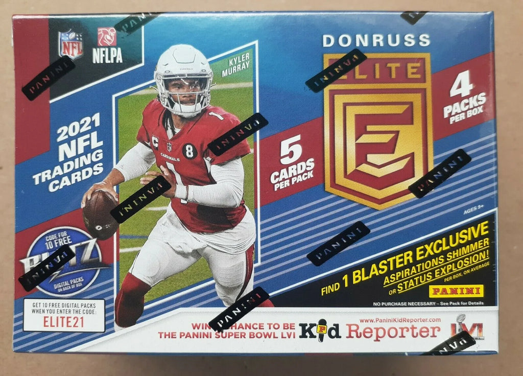 20 Cards NFL Football Trading Cards Blaster Box P433