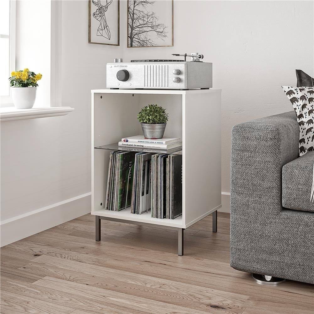 White Turntable Stand M87234