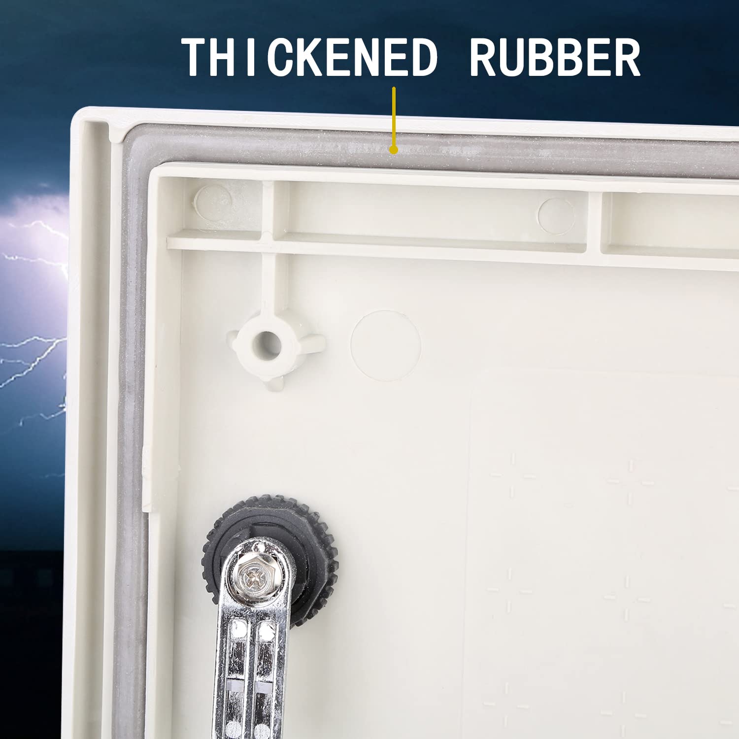 Fiberglass Wall-Mounted Electrical Enclosure IP65 NEMA 3X E555