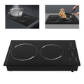 Double Induction Cooktop with 2 Burner Independent Control 1200W+1100W G425