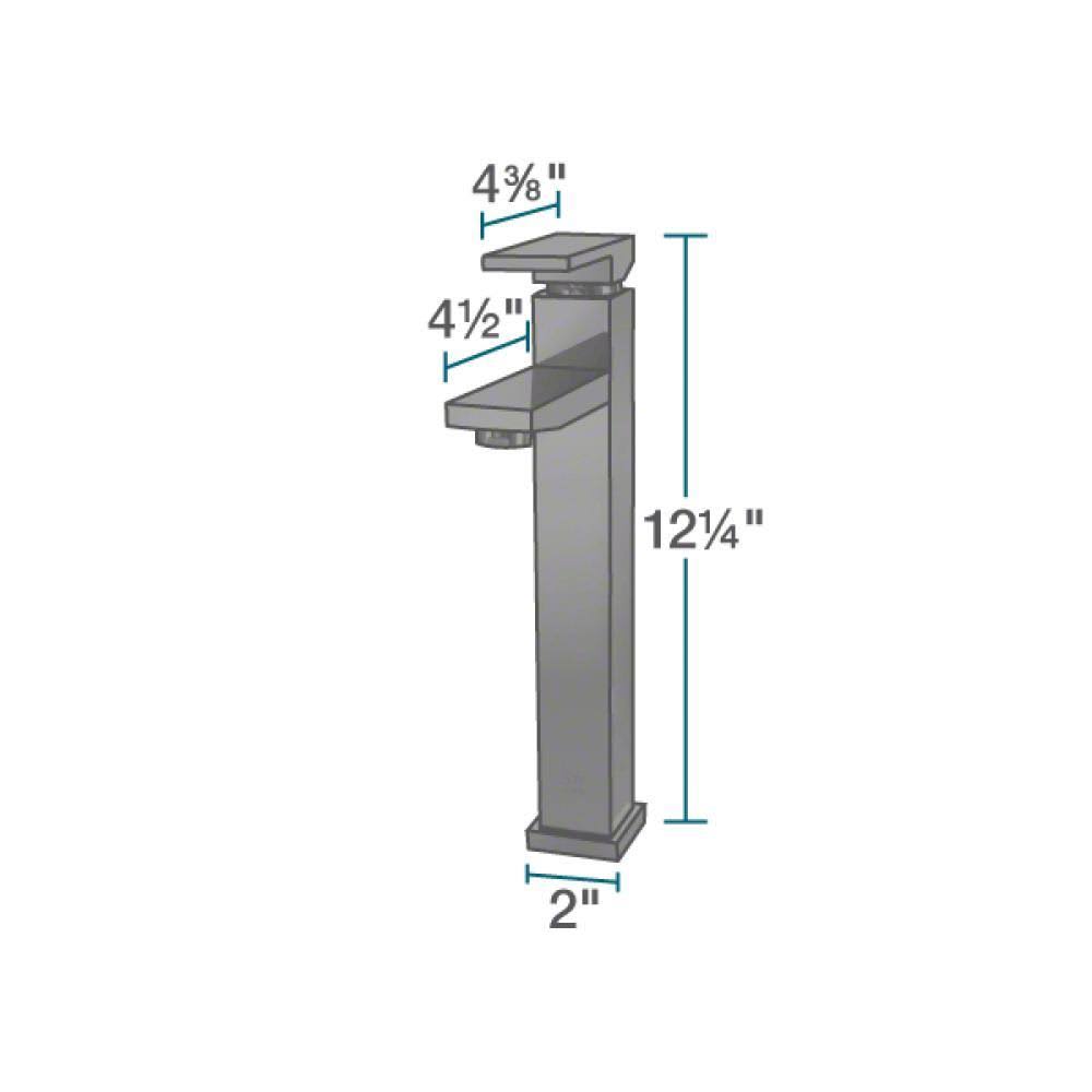 Stone Composite Square Vessel Sink O175