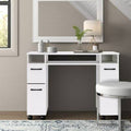White Manicure Workstation Desk M30815