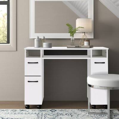 White Manicure Workstation Desk M30815