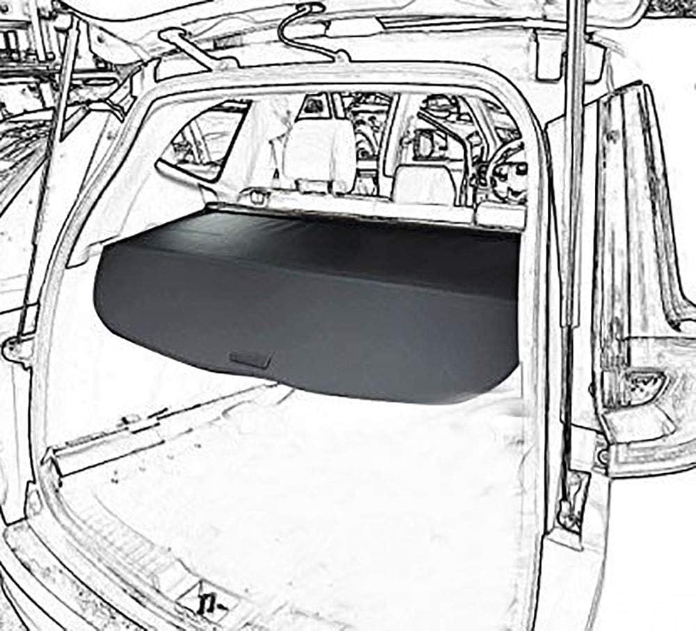 Cargo Cover Trunk Shade Black Pack of 2 E411