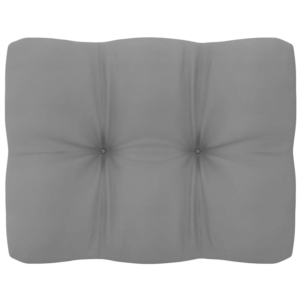 6 Piece Gray Cushioned Pinewood Sectional Sofa Set T368