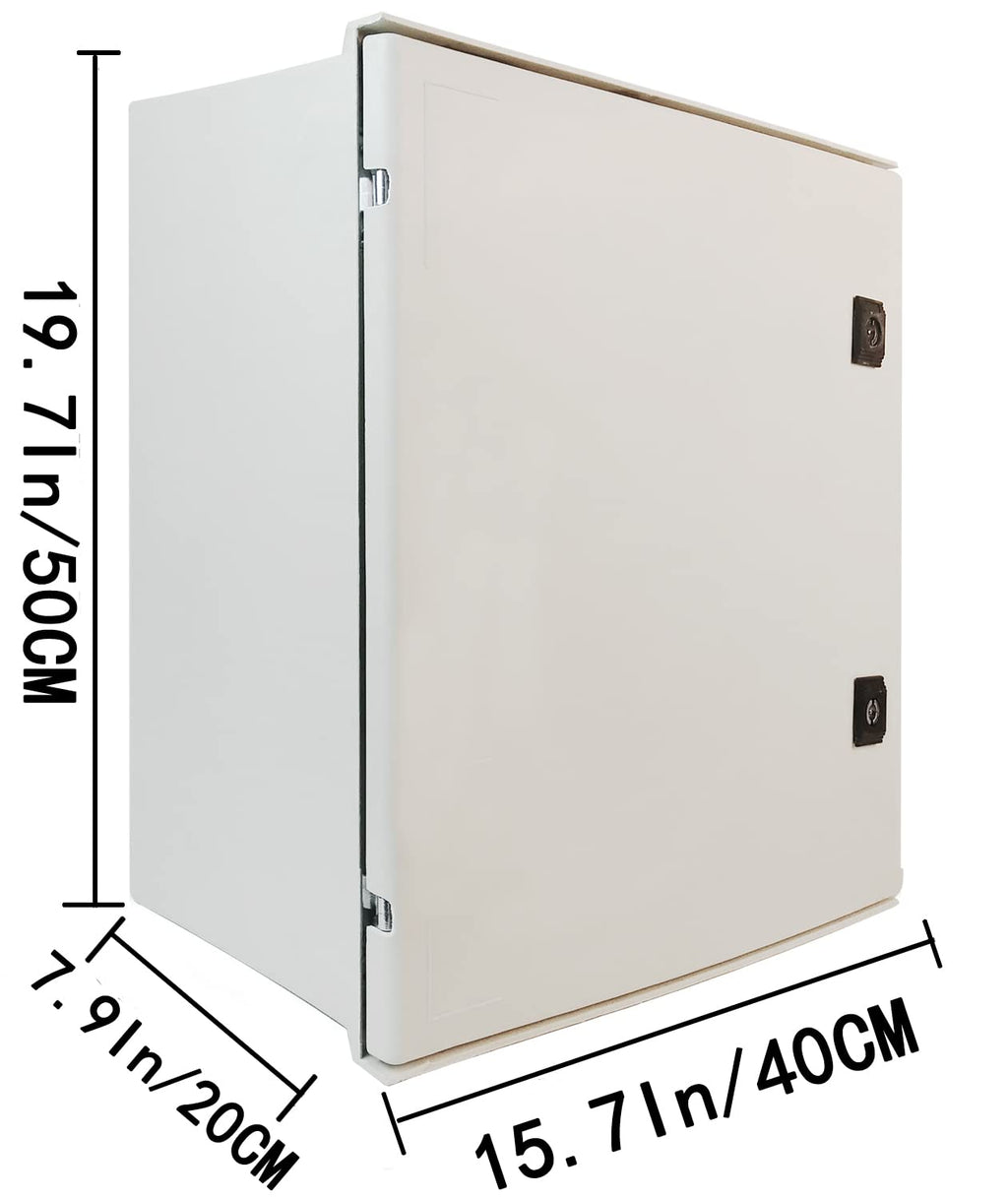 Fiberglass Wall-Mounted Electrical Enclosure IP65 NEMA 3X E555