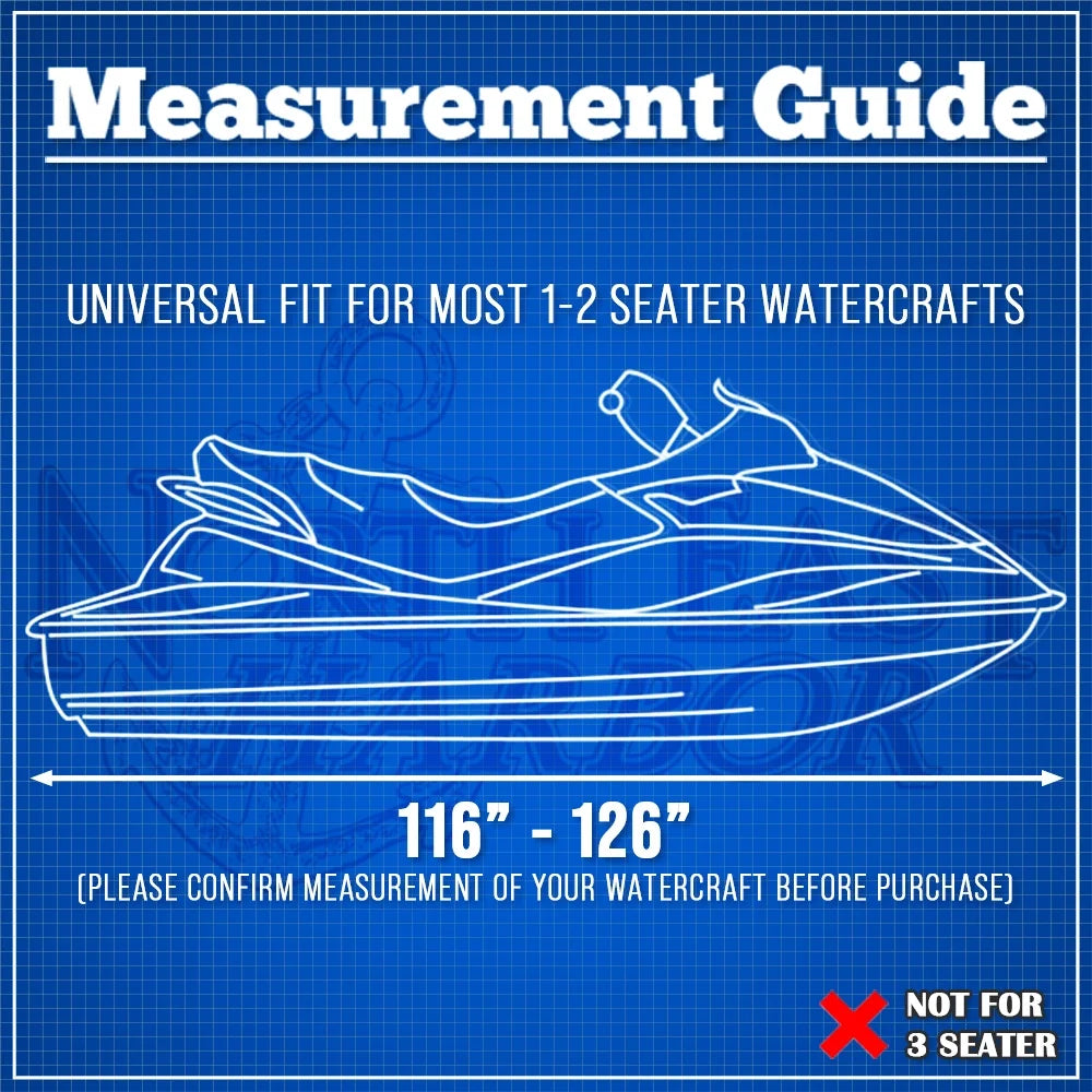 Gray Trailerable Personal Watercraft Cover O316613