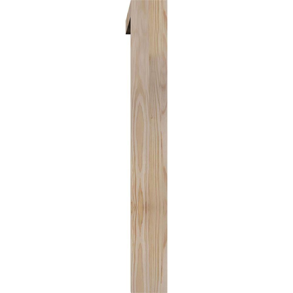 Balboa Block Smooth Bracket with Offset Brace, Douglas Fir K26972