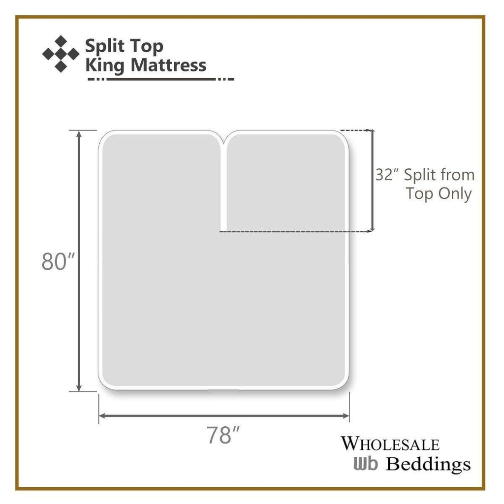 Split Top King Fitted Sheets Bamboo Hybrid E39869