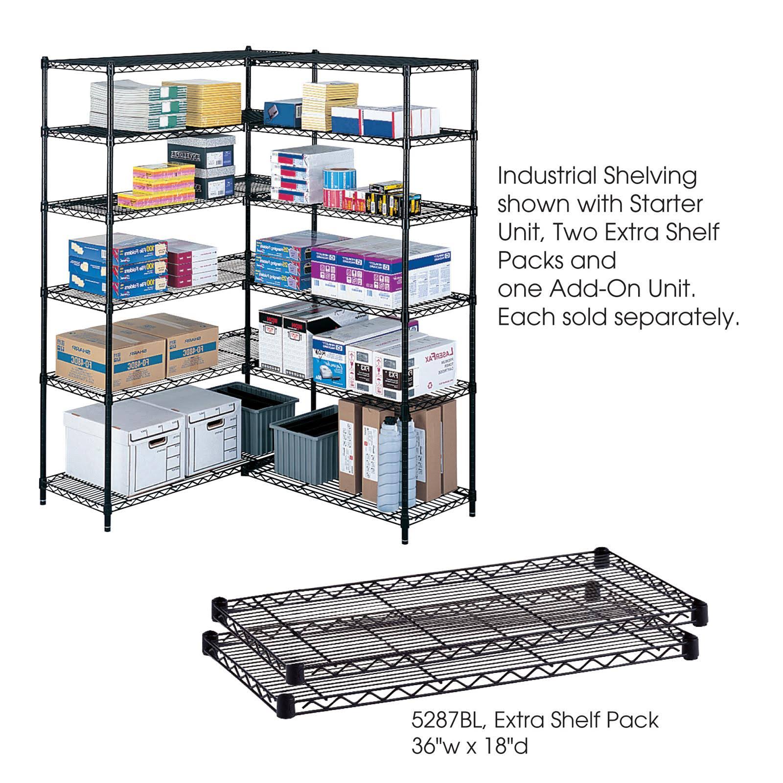24 x 36 x 22 Gray Extra Shelf Pack O819