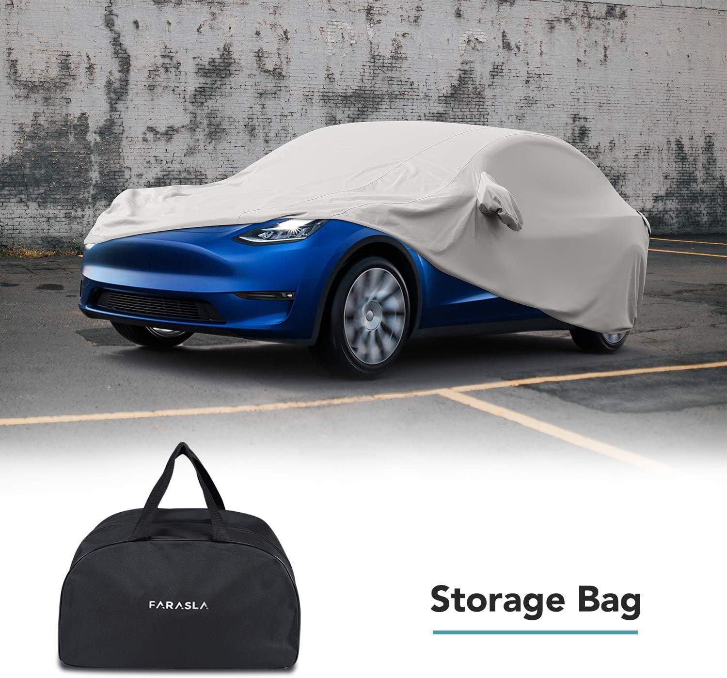 Outdoor Car Cover with Storage Bag I685